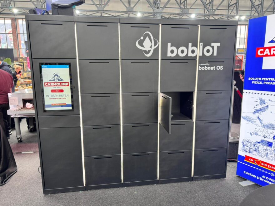 Carmolimp lansează o rețea inovatoare de lockere alimentare la nivel național